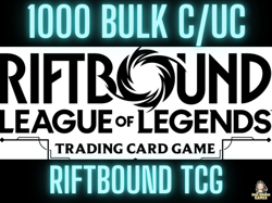 Riftbound League of Legends TCG Instant Collection 1000+ Bulk Cards C/UC NM/M - Image 1