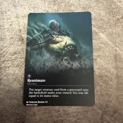 Reanimate - Custom Art MTG Magic The Gathering Playtest Card - Image 1