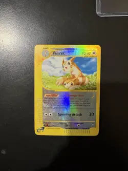 Pokemon Furret Rare Holo Aquapolis 48/147 Stage 1 HP 70 Pokemon TCG Card - Image 2