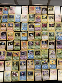 Pokemon Vintage Lot of 260 Cards, NO HALO & NO ENERGY - Image 3