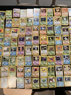 Pokemon Vintage Lot of 260 Cards, NO HALO & NO ENERGY - Image 4