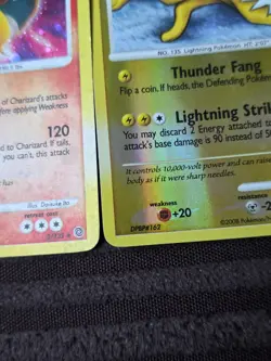 Charizard DPBP#006 Holo 2007 English Pokemon Card [WITH FREE JOLTEON AND DEOXYS] - Image 5