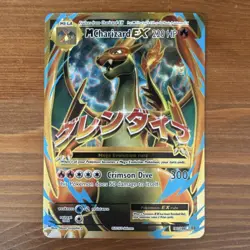 Pokemon M Charizard EX 13/108 Evolutions Ultra Rare Full Art Holo Mega Card Mint - Image 1