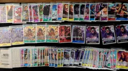 One Piece TCG 166 Card Lot. R & SR Cards Only! 31 SR & 135 R, Great Condition! - Image 3
