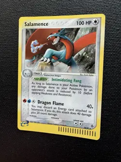 Salamence 19/97 Holo Rare EX Dragon Pokemon Card 2003 e-Reader - Image 3