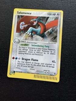 Salamence 19/97 Holo Rare EX Dragon Pokemon Card 2003 e-Reader - Image 5