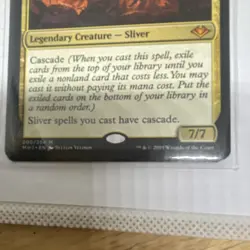 Magic: The Gathering The First Sliver Mythic Legendary Creature Modern Horizons… - Image 2