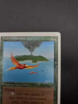 Magic The Gathering Birds Of Paradise Revised LP/MP A2 - Image 2