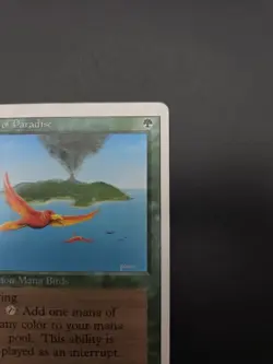 Magic The Gathering Birds Of Paradise Revised LP/MP A2 - Image 3