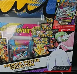Pokemon Ascended Heroes Premium Poster Collection Mega Gardevoir & Mega Lucario - Image 2