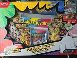 Pokemon Ascended Heroes Premium Poster Collection Mega Gardevoir & Mega Lucario - Image 3