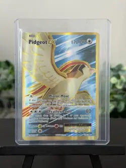 Pokemon TCG XY Evolutions Pidgeot EX Full-Art Ultra Rare Holo Card 104/108 - Image 1