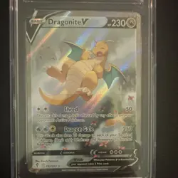 Pokemon Dragonite V Full Art Ultra Rare 192/203 Evolving Skies Holo CGC 10 230HP - Image 2