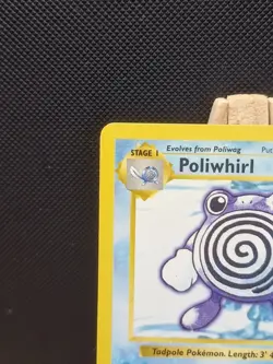 Pokemon 1999 WOTC Base Set Shadowless Poliwhirl 38/102 - Excellent - Image 3