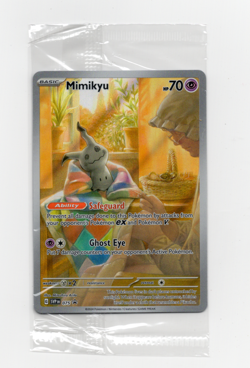 Sealed! Mimikyu SVP 075 Paldean Fates ETB Promo Scarlet & Violet Pokemon TCG NM - Image 1