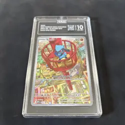 Pokemon Illustration Rare Riolu Black Star Promo #010 Graded TAG 10 Gem Mint - Image 2