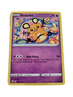 Pokemon : SWSH DARKNESS ABLAZE DEDENNE 078/189 UNCOMMON - Image 1