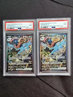 X1 2024 POKEMON SHROUDED FABLE SPECIAL ILLUSTRATION COLLECTION GRENINJA EX PSA 9 - Image 1