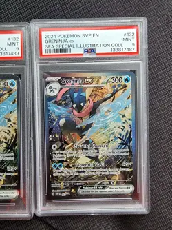X1 2024 POKEMON SHROUDED FABLE SPECIAL ILLUSTRATION COLLECTION GRENINJA EX PSA 9 - Image 2