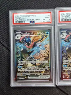 X1 2024 POKEMON SHROUDED FABLE SPECIAL ILLUSTRATION COLLECTION GRENINJA EX PSA 9 - Image 3