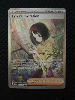 Pokemon Erika's Invitation Special Illustration Rare Holo 203/165 Scarlet & Vio… - Image 1
