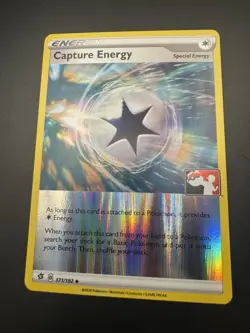Capture Energy 171/192 Prize Pack Series 1 Rebel Clash Reverse Holo Pokemon - NM - Image 4