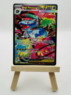 Mega Venusaur EX 177/132 Special Illustration Mega Evolution English Pokemon NM - Image 1