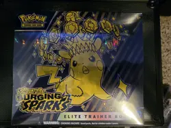 Pokemon TCG Scarlet & Violet - Surging Sparks Factory Sealed Elite Trainer Box - Image 1