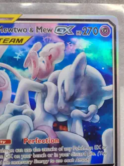 Pokemon Mewtwo & Mew GX TAG TEAM Promo Holo SM191 SM HP 270 Miraculous Duo GX - Image 2