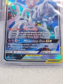 Pokemon Mewtwo & Mew GX TAG TEAM Promo Holo SM191 SM HP 270 Miraculous Duo GX - Image 3