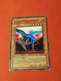 Different Dimension Dragon DCR-015 Super Rare Unl Original Print Light Played - Image 1