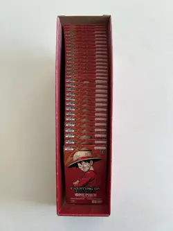 One Piece OP13 Carrying On His Will Sleeved Booster Pack Lot of 30 With Tray - Image 1