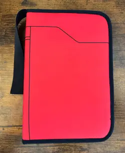 Card Binder with 4 Pockets Zipper w/ 42 Pages - Pokedex Design - USED - Image 2