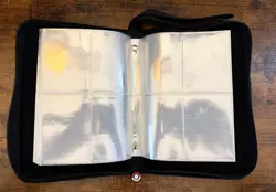 Card Binder with 4 Pockets Zipper w/ 42 Pages - Pokedex Design - USED - Image 3