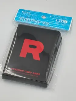 Pokemon Card Game Team Rocket 64 Deck Shield Pro Sleeve Supply Pokemon Center - Image 1