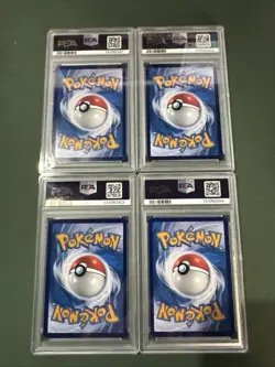 2024 Pikachu Batik Shirt SV-P Indonesia 4 Card Set PSA 10 & PSA 6 Sequential Set - Image 2