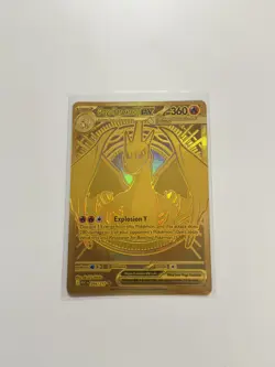 Mega Charizard Y EX No. 294/217 Ascended Heroes Pokemon Card Gold *READ* - Image 3