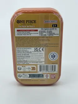One Piece Card Game - Tin Pack Set Vol 2 - Ace Artwork - BRAND NEW SEALED - Image 2