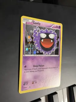 Pokemon TCG Gastly XY132 Holo Black Star Promo Card NM/MT Condition - Image 2