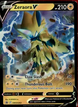 Zeraora V SWSH263 Holofoil - Pokemon SWSH: Sword & Shield Promo Cards - Image 1