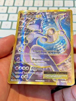 Pokemon TCG Mewtwo EX 103/108 Full Art Holo – XY Evolutions Ultra Rare Card - Image 2