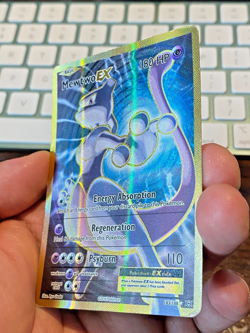 Pokemon TCG Mewtwo EX 103/108 Full Art Holo – XY Evolutions Ultra Rare Card - Image 3
