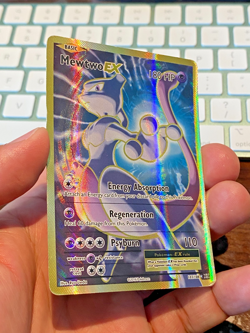 Pokemon TCG Mewtwo EX 103/108 Full Art Holo – XY Evolutions Ultra Rare Card - Image 4