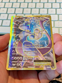 Pokemon TCG Mewtwo EX 103/108 Full Art Holo – XY Evolutions Ultra Rare Card - Image 5