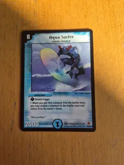Duel Masters Trading Card Games Aqua Surfer - Image 1