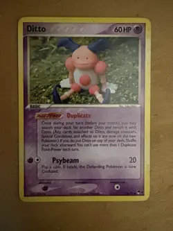 Pokemon Ditto 60HP 012/017 POP Series 3 Common Regular English Card - Image 1