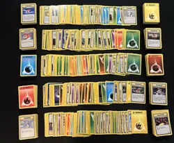 Pokemon Vintage Lot of 760 Cards, TRAINERS & ENERGY ONLY - Image 1