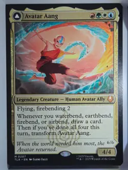 Avatar Aang - M207 - MTG - Avatar: The Last Airbender (TLA) - Image 1