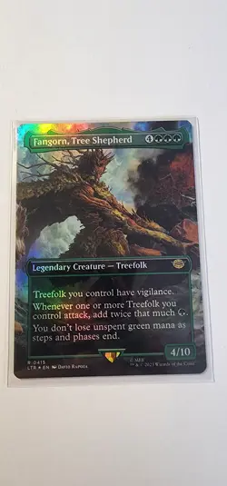 Fangorn, Tree Shepherd (Borderless) R R UB: The LTR: Tales of ME 415 NM Foil - Image 1