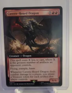 Cavern-Hoard Dragon Commander LOTR Rare Creature #114 [Extended Art, 2023] - Image 1